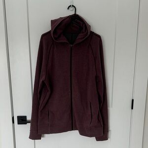 lululemon athletica Men's Full-Zip Hoodie - Burgundy